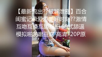 【最新流出??破解泄密】百合闺蜜记录爱爱美好时刻??激情互吻互摸互舔互扣 69式舔逼 模拟啪啪磨豆腐 高清720P原版