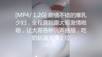 [MP4/ 1.2G] 颜值不错的爆乳少妇，全程露脸跟大哥激情啪啪，让大哥各种玩弄抽插，吃奶玩逼激情上位