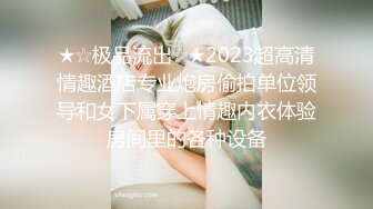 ★☆极品流出☆★2023超高清情趣酒店专业炮房偷拍单位领导和女下属穿上情趣内衣体验房间里的各种设备