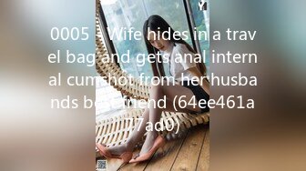 0005 - Wife hides in a travel bag and gets anal internal cumshot from her husbands best friend (64ee461a77ad0)